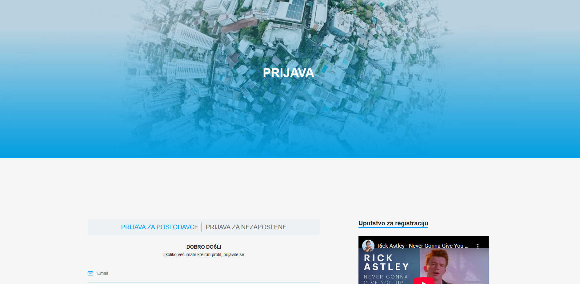 Kreirajete svoj profil i iskoristite mogućnosti web portala zzzu-livno.ba