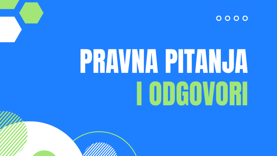 Pravna pitanja i odgovori